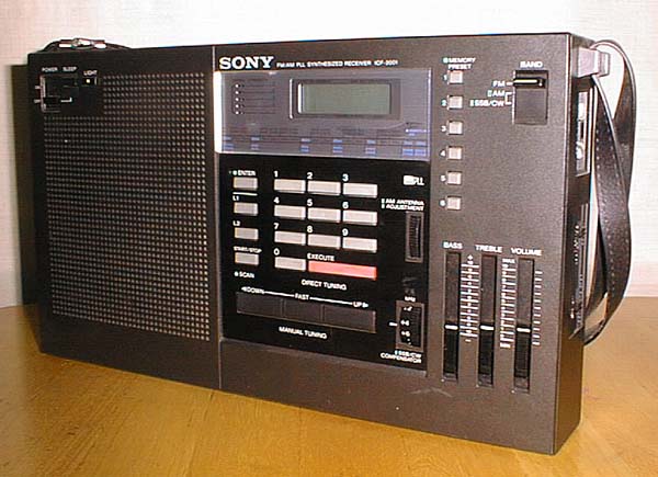SONY ラジオ　ICF-2001テレビ・オーディオ・カメラ